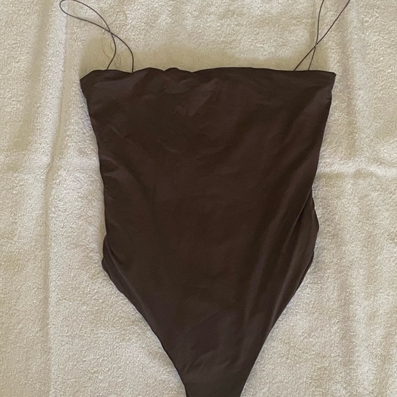 Meshki Leila Thin Strap Bodysuit - Picture 1 of 4